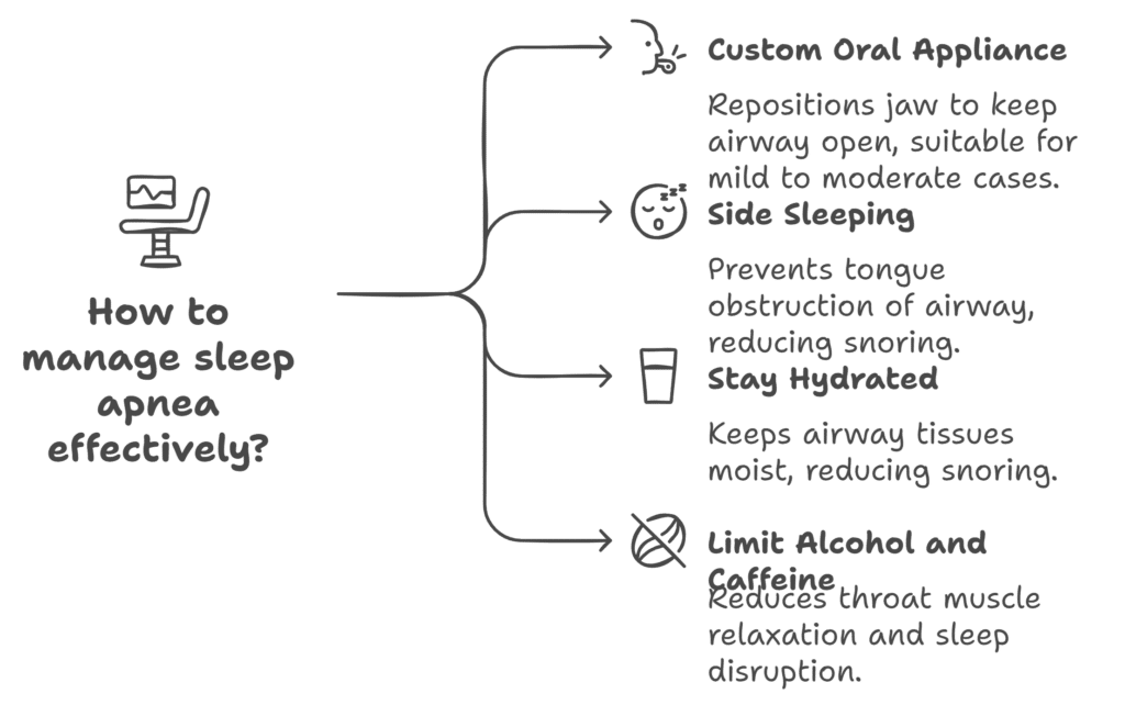 how to manage sleep apnea